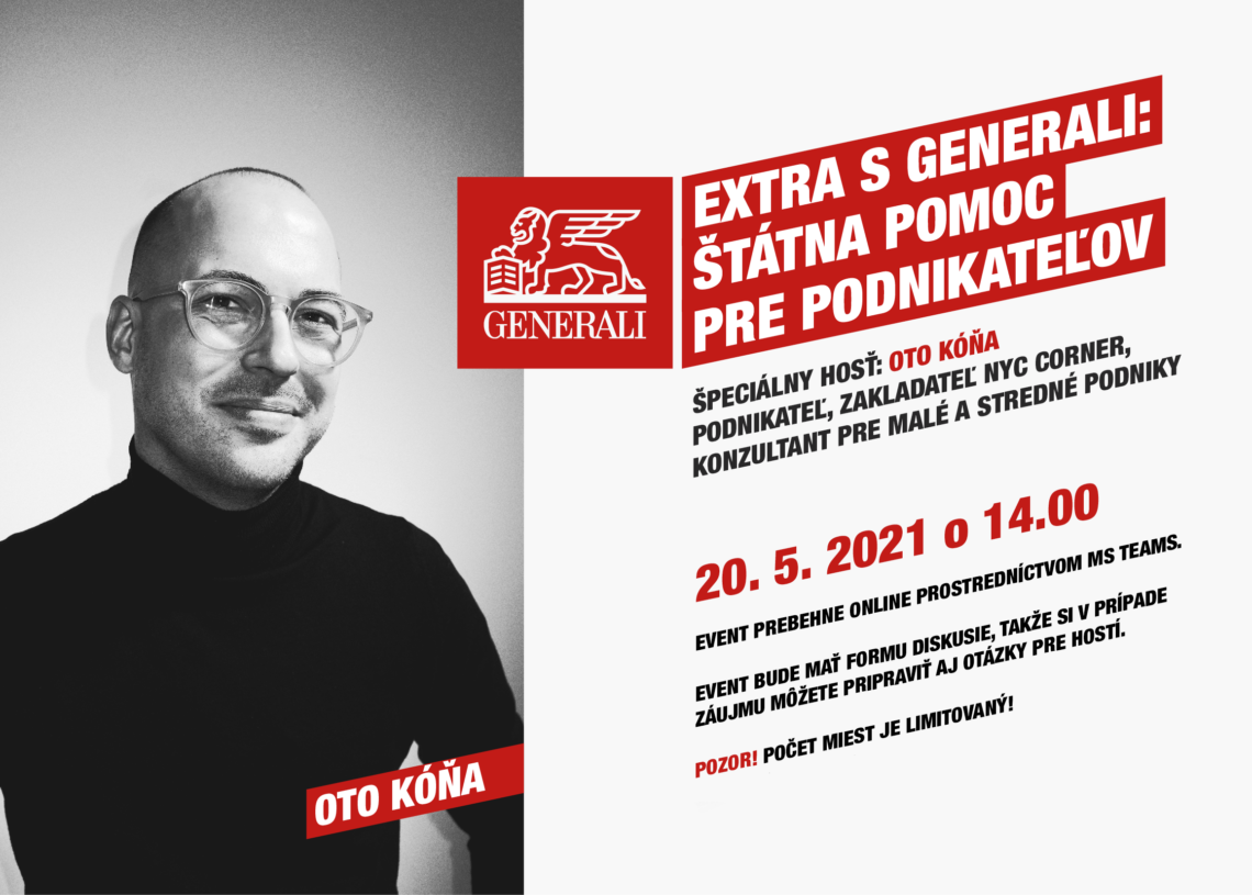 Buďte aj Vy EXTRA S GENERALI