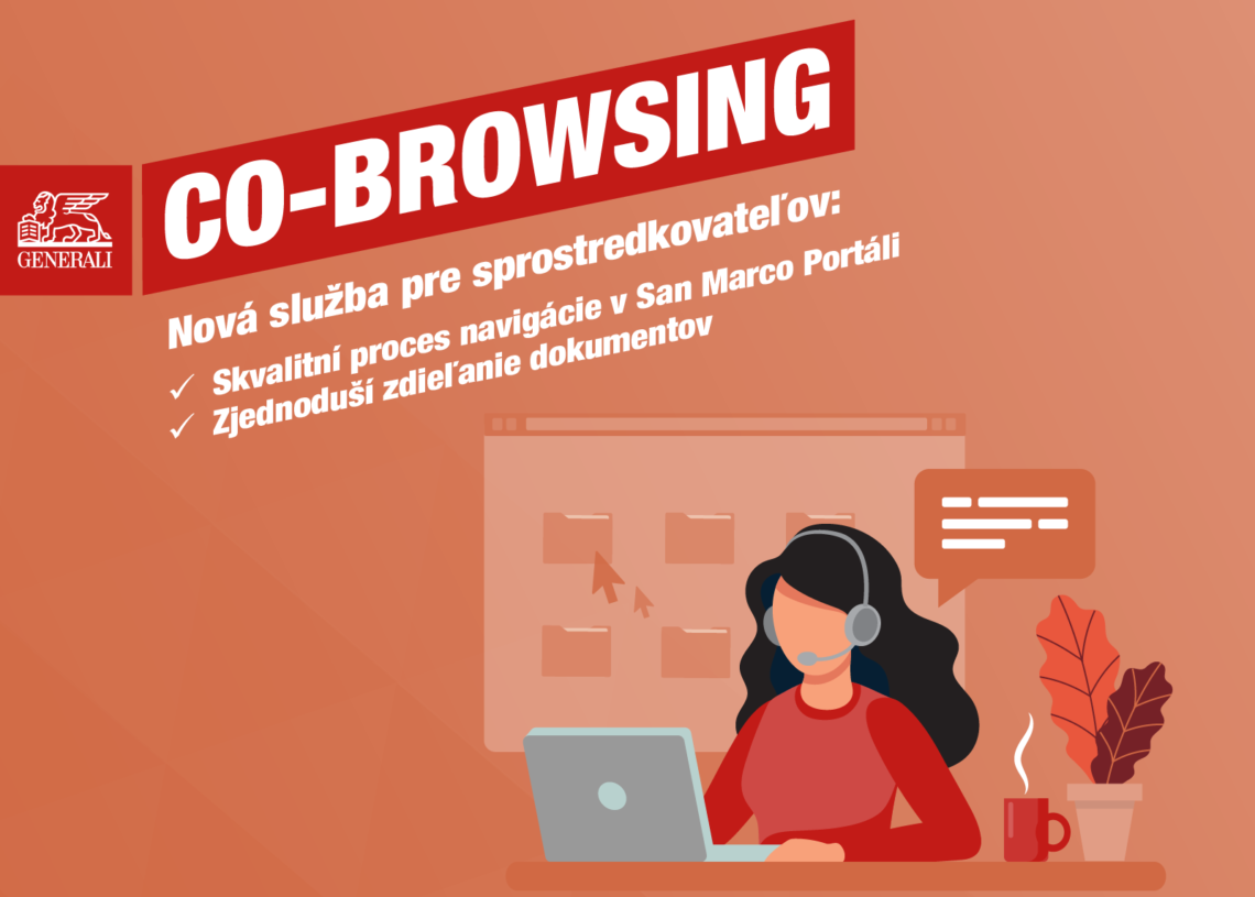 Spúšťame novú službu Co-browsing v San Marco Portali