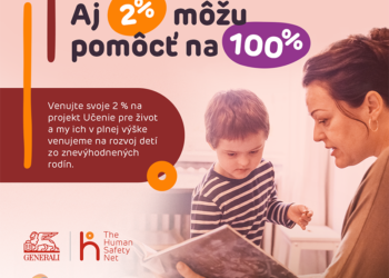 Venujte projektu Učenie pre život svoje 2 % z daní