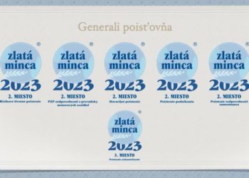 Generali sa tretíkrát v rade stala Najinovatívnejšou poisťovňou na trhu
