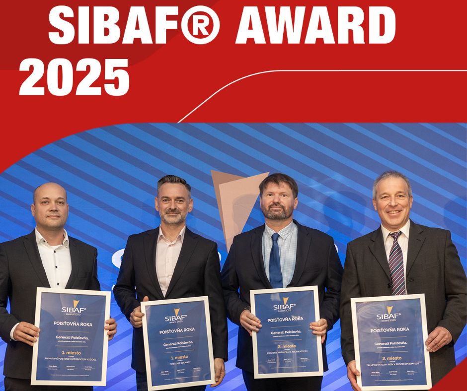 Bodovali sme v ankete SIBAF® award 2025