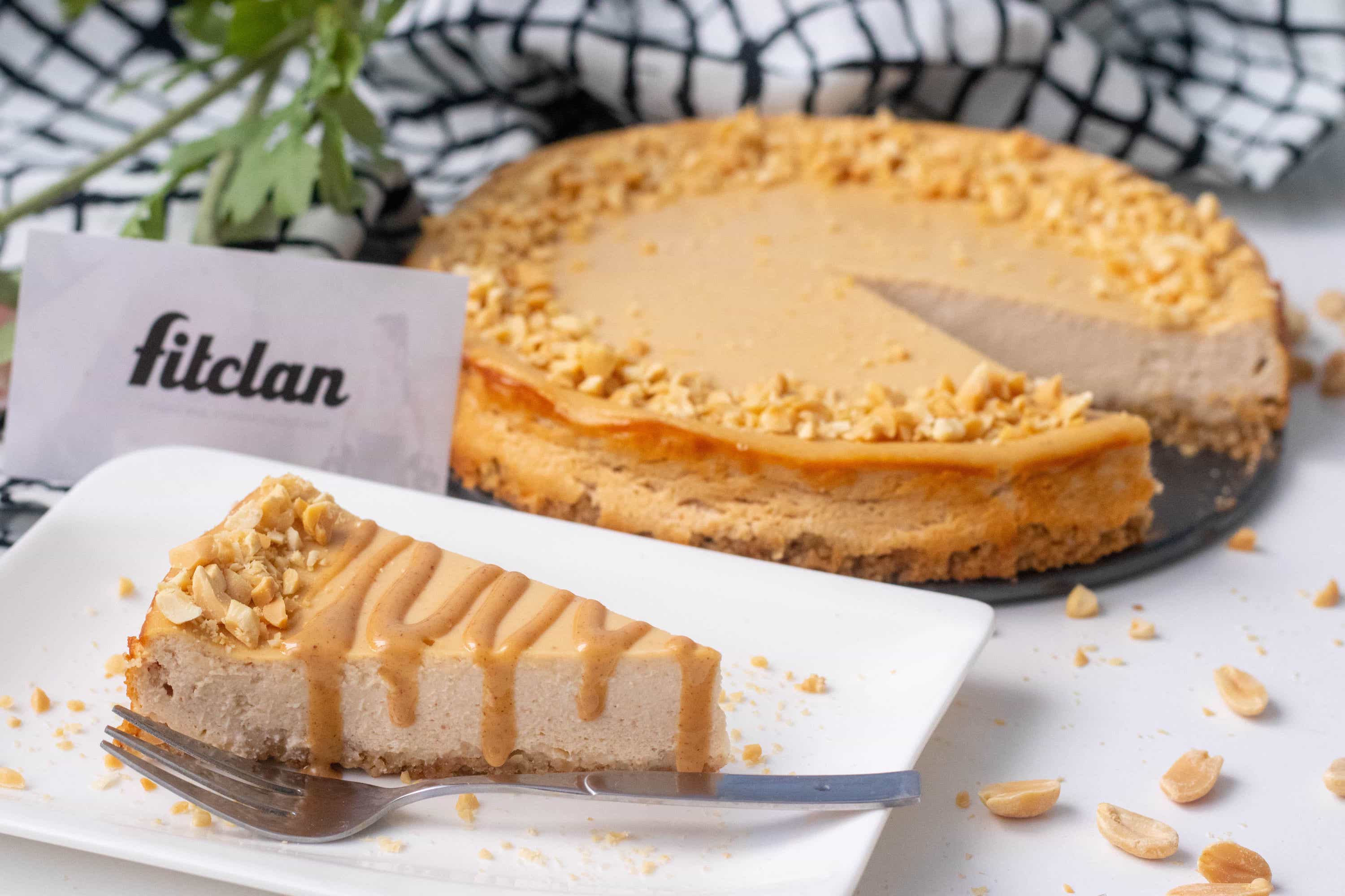 Arašidový cheesecake