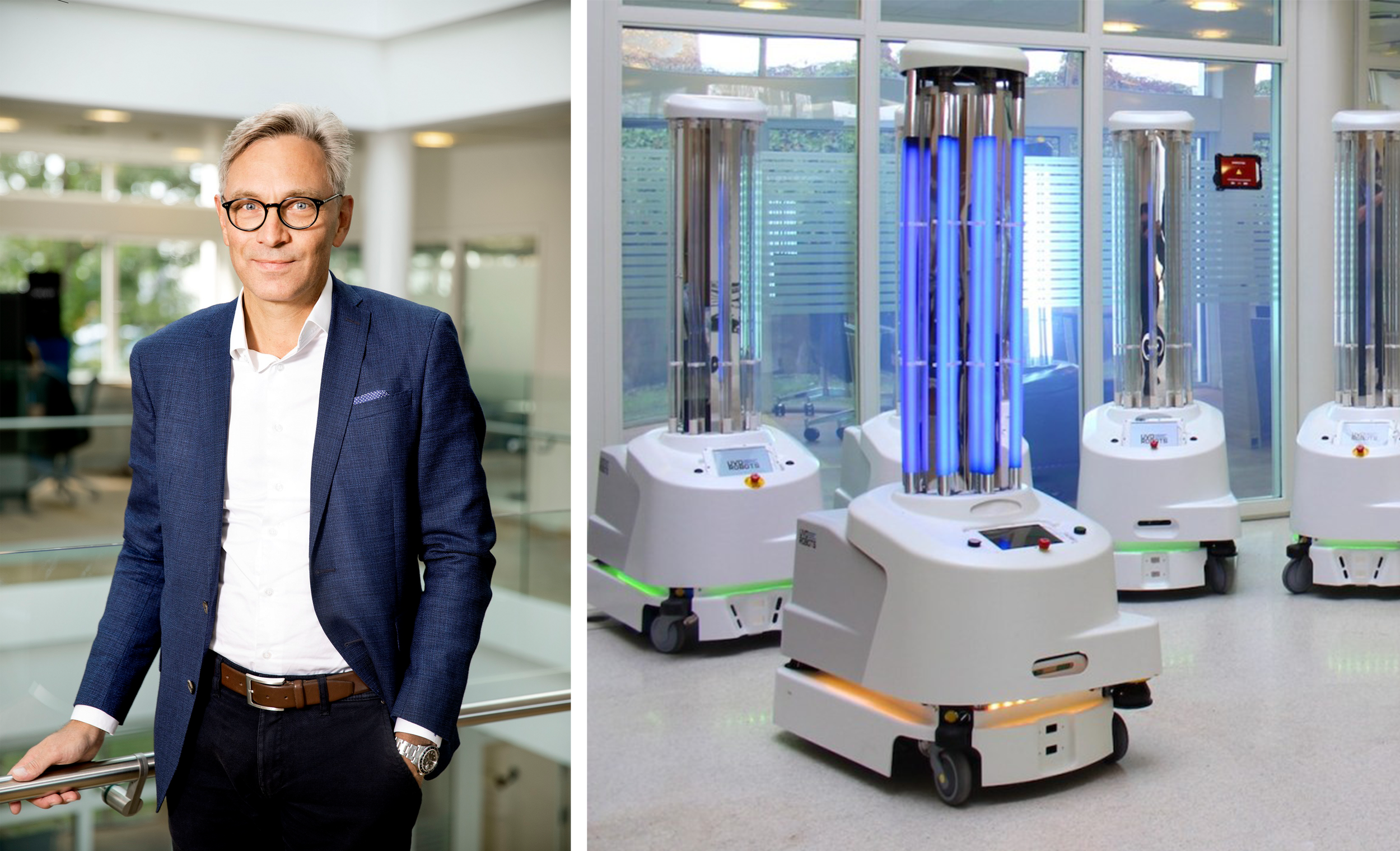 CEO spoločnosti UVD Robots ApS Per Juul Nielsenom v rozhovore o robotoch zachraňujúcich životy, ktoré využíva už aj 5 slovenských nemocníc